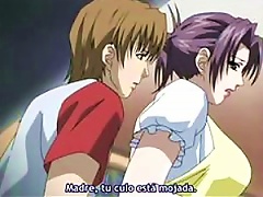 A Stunning Anime Mature Woman Receives Oral Sex From Two Men In A Hentai Threesome - Cartoon Porn